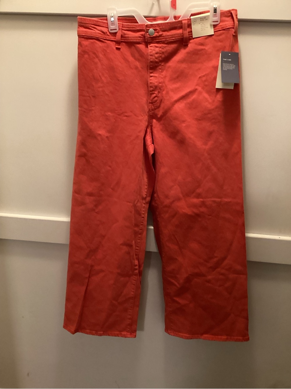 Universal Thread Sailor Wide-Leg Pants size 14 red but look deep orange - Picture 10 of 10